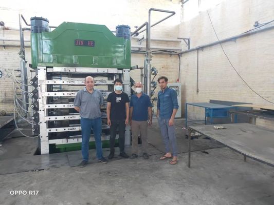 900T PE EVA فوم پرس