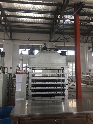 فشار پنبه ایوا لاستیکی با نیروی فشرده سازی 1350T